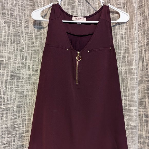 Maroon Tank Top - Picture 1 of 3
